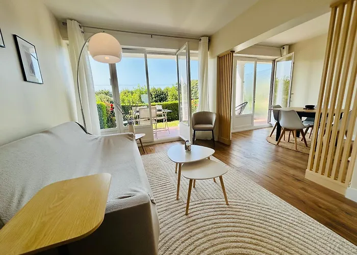 Del Mare Jardin Privatif Parking Privé Appartement Trouville-sur-Mer